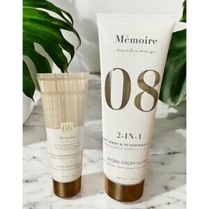 NEW Memoire archives 08 2-in-1 body wash shower lotion & Moisturizing Lotion
